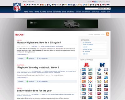 NFL Blog